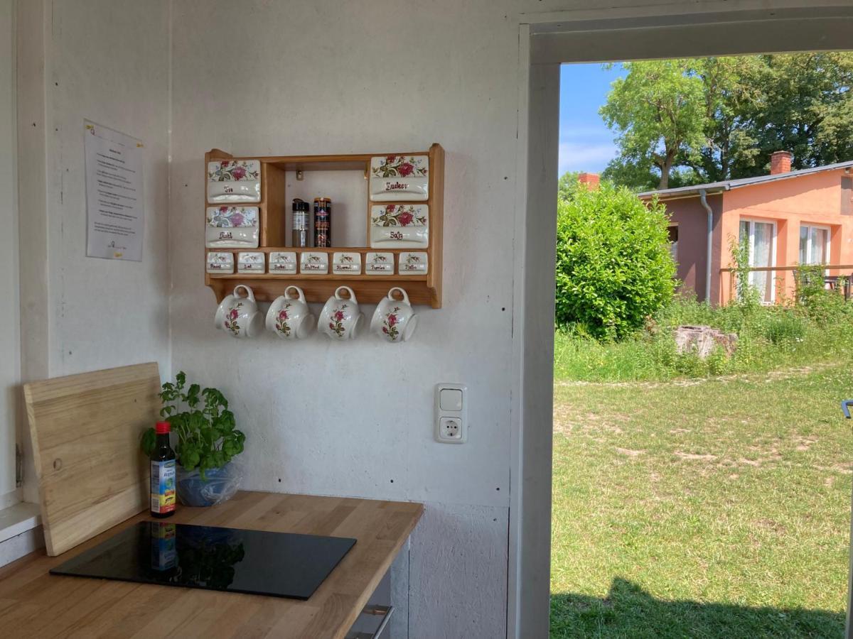Mongolische Jurte Im Art.Quartier Hotell Velgast Exteriör bild